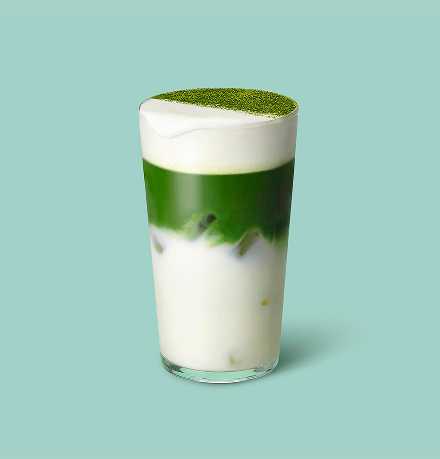 아이스 말차 티 슈페너